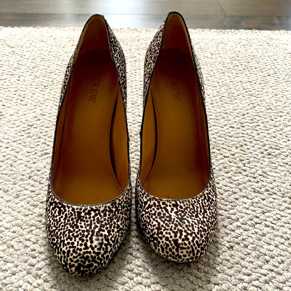 J Crew factory Calf Hair pumps | 7.5